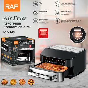 Friteuse électrique sans huile RAF, best-seller, famille, 7L, panier antiadhésif, écran tactile numérique, four à pizza <span class=keywords><strong>13</strong></span> pouces, friteuse à <span class=keywords><strong>air</strong></span> numérique - Product Image 2