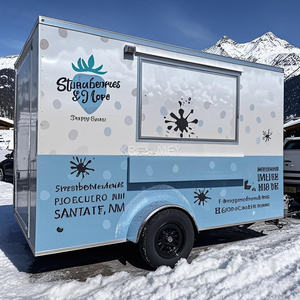 2025 <b>Kitchen</b> Pizza BBQ Fast For Sale In USA Mobile Coffee Equipped Food Truck With DOT CE - Product Image 1