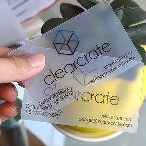 Acrílico Transparente con Diseño Personalizado Promocional |   Tarjetas de Regalo para Apreciación Empresarial - Product Image 4