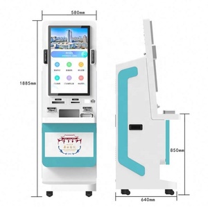 32 Inch PCAP Touch Screen Self-Service Kiosk Food Order Machine Payment Kiosk With POS NFC QR CODE Self Ordering <b>Tablet</b> - Product Image 3