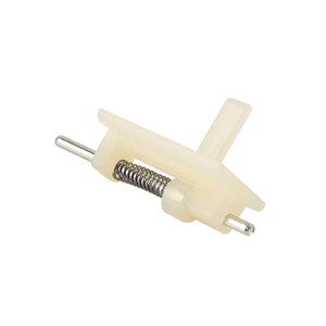 Perno deslizante de 40 mm con resorte para toldo, montaje en placa blanca con pestaña, apto para escotilla de avión RC, caja a granel - Product Image 4