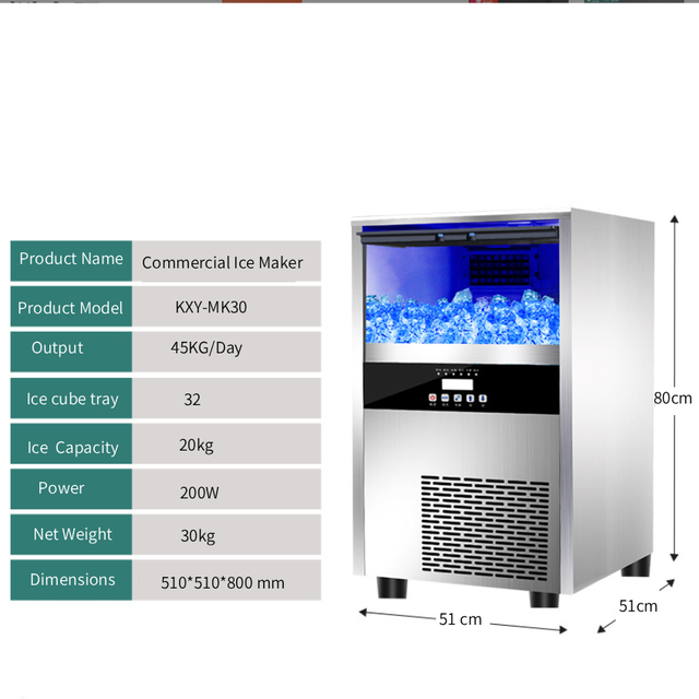 Wholesale Commercial Portable Ice Ball Maker Ice Cube/Ice Maker For Business
