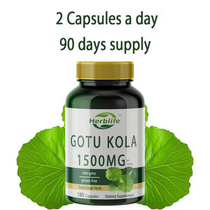 Cápsulas de Gotu Kola 1500mg, Venta Caliente OEM/ODM |   180 unidades |   Sin OMG, Sin Gluten |   Extracto de Hierbas Tradicionales, Apoyo Inmunológico - Product Image 4