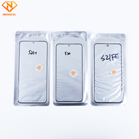 Novecel Verre extérieur + OCA pour écran incurvé S23 S24 S25 Ultra S928 pour Samsung Galaxy S10plus G975 S20 S22 Ultra Plus Réparation