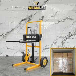 HS Xe Đẩy Nâng Thủy Lực Mini Thủ Công 200Kg Bảng Tùy Chọn Xe Tải Pallet Nâng Tay - Product Image 5