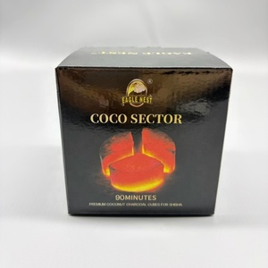 Charbon de coco naturel de haute qualité EAGLE NEST, faible teneur en cendres et haute chaleur, idéal pour la chicha - Product Image 4
