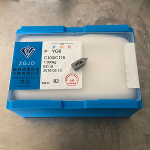 <span class=keywords><strong>Yg6</strong></span> C120/C105 Carbide chèn bê tông Carbide brazed tip Carbide Hàn chèn - Product Image 3