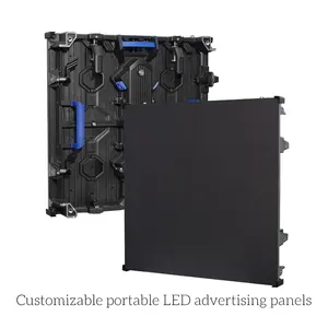 Hot 500x500mm intérieur et extérieur fond de scène géant Led mur vidéo P3.91 location d'épissage sans couture écran d'affichage Led