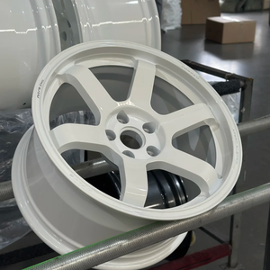 SHIN-593 Cerchi in Lega Forgiata da 18-19 Pollici Stile TE37 S-PLUS Bianco Perla con Logo Lavorato CNC per <span class=keywords><strong>Civic</strong></span> <span class=keywords><strong>Type</strong></span> <span class=keywords><strong>R</strong></span> GR86 WRX - Product Image 6