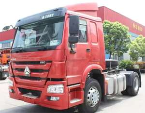 Truk traktor penjualan populer SINOTRUK HOWO digunakan 6X4 penggerak tangan kiri Euro 2 Euro 3 Euro 4 merek baru Tiongkok untuk dijual di Sudan - Product Image 1