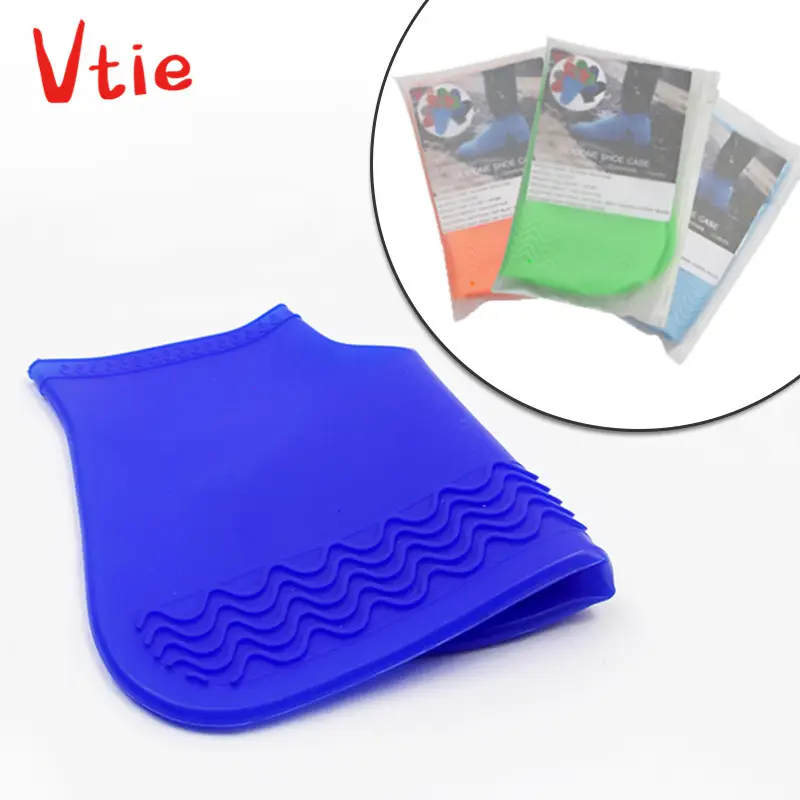 Chống Thấm Nước Mưa Bảo Vệ Vớ Cho Nam Giới Phụ Nữ Trẻ Em, Tái Sử Dụng Silicone Khởi Động Mưa Giày Bán Buôn