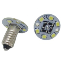 Proveedor Chino de Luces LED Blancas de 22mm E10 para Entretenimiento, Bombilla Cabochon de 24V con Clasificación IP44 y 2 Años de Garantía