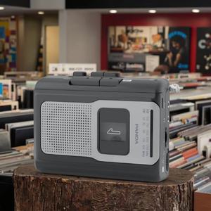 Reproductor de Casetes Portátil Walkman, Radio AM FM, Reproductor de Casetes Compacto Vintage con Altavoz Grande y Conector para Auriculares - Product Image 4