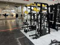 TZ-Q1090 Machine de gymnastique intérieure complète multifonctionnelle Smith Machine force exercice Triceps pratique métal Durable