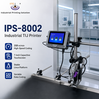 Máquina de Marcado por Inyección de Tinta Térmica IPS-8002 con Edición de Boquillas Independientes e Impresión Enlazada para Líneas Complejas