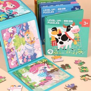 Juegos para Niños Pequeños, Granja de Animales, Rompecabezas Magnéticos con Temática de Niñas Bonitas, Juguetes de Viaje para Niños - Product Image 1