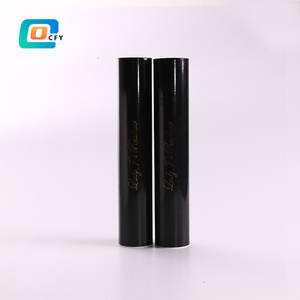 Tubes de courrier personnalisés en carton noir, emballage <span class=keywords><strong>rond</strong></span>, <span class=keywords><strong>pour</strong></span> le courrier postale, avec estampage en or, pièces - Product Image 5