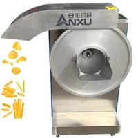 Commerciële fabriek op maat gemaakte automatische productielijn voor aardappelchips, fruit- en groentechips, met mixer, capaciteit 500-1000 KG/H, merk ANXU