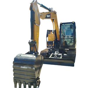 Bon prix Chine SANY SY75C Mini-excavatrice d'occasion 7 tonnes pour la construction, modèles SY70C SY75, avec moteur ISUZU - Product Image 1
