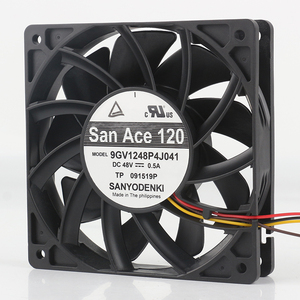 <span class=keywords><strong>Sanyo</strong></span> 5V 12V 24V DC 48V 0.5A <span class=keywords><strong>AC</strong></span> EC 12025 120x120x25mm 12cm PWM điều khiển nhiệt độ máy tính công nghiệp 9gv1248p4j041 Quạt làm mát - Product Image 1