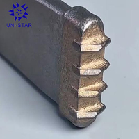 SDS Plus acier allié tige ronde quatre dents marteau perforateur ciseau pour carrelage béton brique pierre maçonnerie