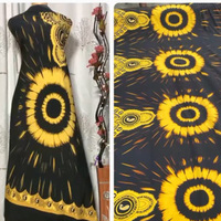 Tissu crêpe tissé élasthanne mangue 75D Maza super doux 95% polyester 5% spandex vintage extensible dans les 4 sens