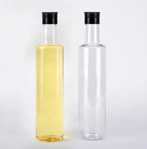 食品级250毫升500毫升750毫升1L空方形塑料酱瓶1升塑料瓶橄榄油散装销售