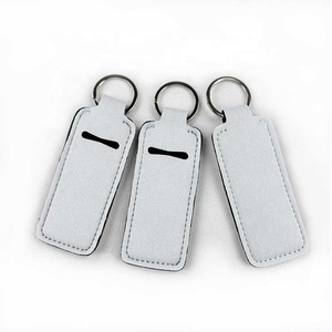 พวงกุญแจใส่ลิปบาล์มแบบนีโอพรีนพิมพ์ลายราคาโรงงาน น่ารัก - Product Image 1