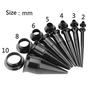 <span class=keywords><strong>Oreille</strong></span> civière Kit Piercing boucles d'oreilles en acier inoxydable bouchons d'<span class=keywords><strong>oreille</strong></span> 2-20mm extenseur jauges chair Tunnel corps Piercing bijoux - Product Image 2