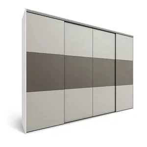 Moderne Minimalistische Stijl Schuifdeur Garderobe Slaapkamer Garderobe Woonkamer Meubelkast