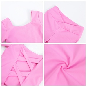 Kerui <span class=keywords><strong>2025</strong></span> Phong Cách Mới Trẻ Em Cô Gái Hoạt Động Mặc Trẻ Em Thể Thao Thiết Lập Tùy Chỉnh Golf Cô Gái Kẹo Màu Sắc Yoga Bộ Của Cô Gái Chạy Bộ - Product Image 4