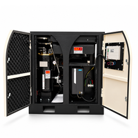 Compresseur d'air à vis rotatif 22KW 30HP 8,5 bars à injection d'huile, à vitesse variable, technologie de moteur PM à économie d'énergie
