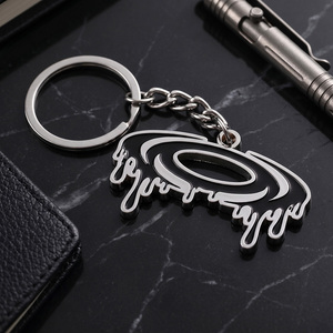 Porte-clés personnalisés <span class=keywords><strong>de</strong></span> forme irrégulière en alliage <span class=keywords><strong>de</strong></span> zinc émaillé, vente en gros <span class=keywords><strong>pour</strong></span> promotions <span class=keywords><strong>de</strong></span> marques et cadeaux promotionnels - Product Image 2