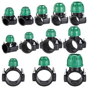 <span class=keywords><strong>Raccord</strong></span> rapide en PE pour tuyau d'irrigation agricole, collier de serrage PP, connexion par soudure 20/25/<span class=keywords><strong>32</strong></span>/40/50/63/75mm, adaptateur d'arrosage - Product Image 6