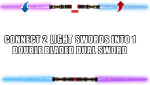 Sable de Luz de Doble Cabeza con Luces Intermitentes, Regalo de Navidad con 2 Modos de Iluminación, Música, Unisex, 10-12 Horas de Duración, Venta al por Mayor - Product Image 3