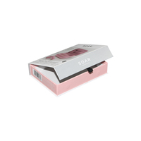 Boîte cadeau magnétique de luxe personnalisée en carton rigide pour écouteurs sans fil avec gaufrage fait main et couvercle 1200 GSM