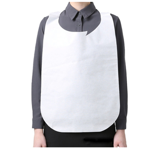 Grosir Celemek Non Woven Sekali Pakai Celemek Dewasa Restoran Bib Tamu dengan Permukaan Tahan Minyak - Product Image 5