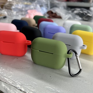 Funda de silicona TPU de protección completa de Color sólido caramelo para <span class=keywords><strong>AirPods</strong></span> 3 2 <span class=keywords><strong>Pro</strong></span> 2 funda de piel para auriculares para Airpod 1st 2nd 3rd Generation - Product Image 5