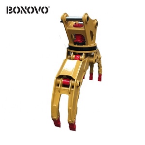 Grappin hydraulique forestier <span class=keywords><strong>BONOVO</strong></span> avec rotor pour mini-excavatrice - Product Image 2