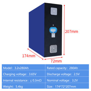 EU PL Stock 3,2 В призматические элементы батареи Lifepo4, REPT 280AH 314Ah 320Ah 340AH перезаряжаемые литий-ионные аккумуляторные батареи - Product Image 2