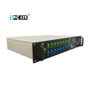 FTTH CATV 1550nm amplificador óptico EDFA 8 * 19dBm WDM 8 puertos equipo óptico para televisión por cable equipo de fibra óptica - Product Image 1