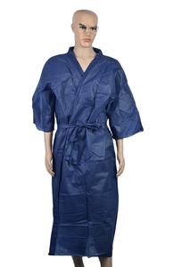 Bata desechable no tejida para salón de peluquería, albornoz, kimono, uniforme, cliente, Spa, Bata - Product Image 2