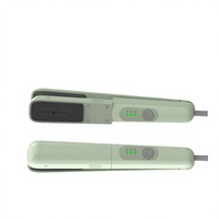 Fer à repasser et défroisseur vapeur portable 3-en-1 1200W, 2 niveaux de vapeur, vert, anti-brûlure à sec, réservoir d'eau 60ml
