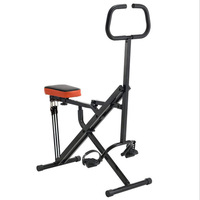 Máquina de Ejercicio Silenciosa para el Hogar, Simulador de Equitación, Abdominales, Total Crunch Rider