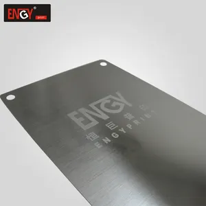 Üretici satış ince paslanmaz çelik levha Flex plakası ped baskı levhası çelik