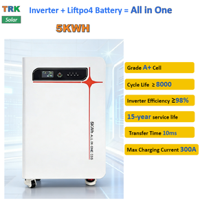 โมดูลเก็บพลังงานแบบรวม All in One 48v 51.2v 5.5kw 10Kwh 15Kwh ลิเธียม สำหรับใช้งานนอกระบบ (Off-grid) สำหรับบ้าน ขายส่ง - Product Image 4