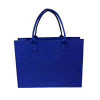 Sac fourre-tout en feutre personnalisé avec logo, cadeau promotionnel d'entreprise, sac à main durable en feutre, fabrication sur mesure en gros