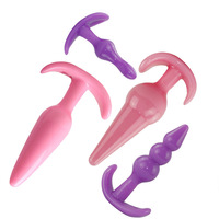 Vente en gros de perles anales en silicone unisexe, 100% imperméables, écologiques, plug anal - Jouet sexuel pour adultes, plaisir gay, stimulateur anal