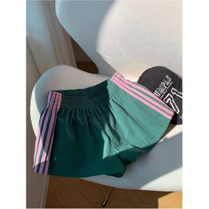 Shorts d'été rayés pour femmes FOXA, style Y2K, décontractés, pour le basketball et la détente - Product Image 5