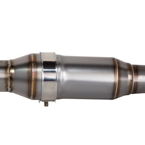 Tubo de <span class=keywords><strong>Escape</strong></span> Delantero Modificado para Motocicleta, Tubo de <span class=keywords><strong>Escape</strong></span> de Acero Inoxidable de 51 mm para Kawasaki Ninja650 Z650 Versys 650 <span class=keywords><strong>ER6N</strong></span> ER6F 2024 2025 - Product Image 3